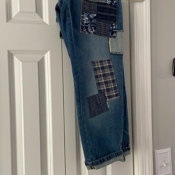 Ralph Lauren Women’s Patchwork Relaxed Jeans - Picture 2 of 10